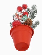 Новогодняя композиция на стол «Зимнее волшебство. Яркий праздник», в горшке, 20×7 см - Фото 6