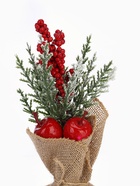 Новогодняя композиция на стол «Зимнее волшебство. Яркий праздник», в мешочке, 23×10 см - Фото 4