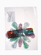 Ёлочная игрушка «Зимнее волшебство. Снежинка пушистая», 11×11 см, разноцветная - Фото 8