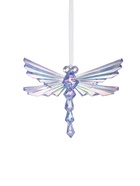 Ёлочная игрушка «Зимнее волшебство. Стрекоза», 10×13 см, фиолетовый перелив 10514358 Ёлочная игрушка «Зимнее волшебство. Стрекоза», 10×13 см, фиолетовый перелив 10514358