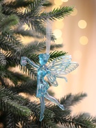 Ёлочная игрушка «Зимнее волшебство. Фея с шариком», 12?11.5 см, голубой перелив (комплект 2 шт) - фото 58015881 Ёлочная игрушка «Зимнее волшебство. Фея с шариком», 12?11.5 см, голубой перелив (комплект 2 шт) - фото 58015881