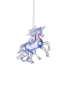 Ёлочная игрушка «Зимнее волшебство. Игривый конь», 10×10 см, фиолетовый перелив 10514381