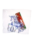 Ёлочная игрушка «Зимнее волшебство. Игривый конь», 10×10 см, фиолетовый перелив 10514381