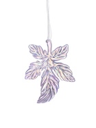 Ёлочная игрушка «Зимнее волшебство. Волшебный листок», 11×8.2 см, прозрачный перелив 10514384 Ёлочная игрушка «Зимнее волшебство. Волшебный листок», 11×8.2 см, прозрачный перелив 10514384