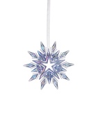 Ёлочная игрушка «Зимнее волшебство. Звезда счастья», 11×11 см, фиолетовый перелив 10514389