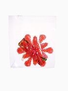 Ёлочная игрушка «Зимнее волшебство. Снежинка ажурная», 11×11 см, красный перелив - Фото 8