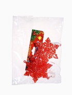 Ёлочная игрушка «Зимнее волшебство. Снежинка подвесная», 23×5.5 см, красный перелив - Фото 10