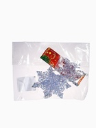 Ёлочная игрушка «Зимнее волшебство. Снежинка подвесная», 23×5.5 см, голубой перелив - Фото 10