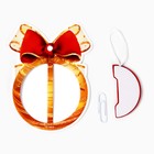 Ёлочная игрушка новогодняя «Елочный шар», на Новый год, 8 х 10,4 см 10517923 - фото 14392855