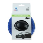 Круг с адаптером для ручной полировки, 120 мм, набор 3 шт. - Фото 7