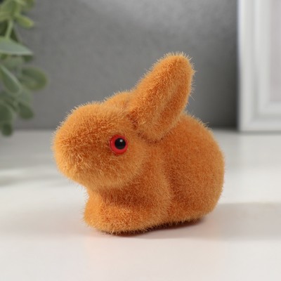 Фигурка пенопласт «Зайка коричневый», 9.5×6×7 см