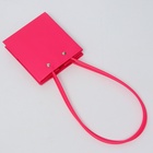 Сумка для цветов, квадратная, малиновая, влагостойкая, 13×12×12 см - Фото 4