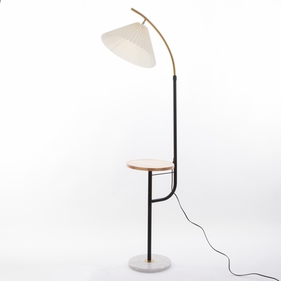 Торшер Regina 1×40 Вт Е27 черный/золото 28×28×165 см