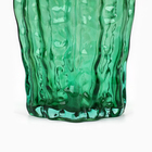 Ваза для цветов «Марбл грин» из зеленого стекла 23×15×9 см 10547473