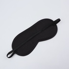 Маска для сна «Космос», 19×8.5 см, резинка одинарная, чёрная - Фото 3