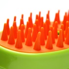 Паровая щетка-расческа для животных, с USB-зарядкой, зелёная - Фото 13