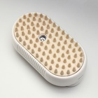 Паровая щетка-расчёска для животных, с USB-зарядкой и выдвижной ручкой, белая - Фото 3