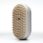 Паровая щетка-расчёска для животных, с USB-зарядкой и выдвижной ручкой, белая - Фото 5