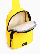 Сумка-слинг на молнии TEXTURA, наружный карман, жёлтая - Фото 7