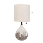 Лампа настольная «Срез» 1×40 Вт Е14 белый/черный 15×15×30 см - Фото 6