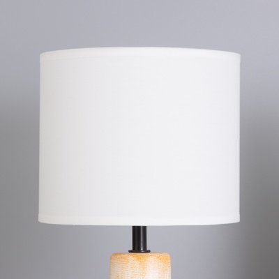 Лампа настольная «Крим» 1×40 Вт Е14 бежевый/оранжевый 18×18×29 см