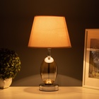 Лампа настольная «Изольда» 1×40 Вт Е27 шампань 22.5×22.5×38 см - Фото 2