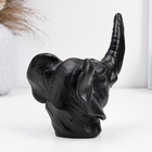 Кашпо - ваза «Слон», 13×12×15 см, 180 мл, чёрный - Фото 3