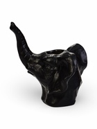 Кашпо - ваза «Слон», 13×12×15 см, 180 мл, чёрный  (артикул 10631598)  большой выбор товаров оптом и в розницу по низким ценам с доставкой