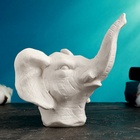 Декоративное кашпо для цветов «Слон», 15×12×13 см, керамика, белое - фото 64649035