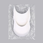 Козырёк для кепки, гнутый, 5.5×19 см, белый - Фото 5