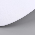 Козырёк для кепки, гнутый, 7×19.5 см, белый - Фото 4