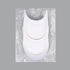 Козырёк для кепки, гнутый, 7×19.5 см, белый - Фото 5