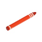 Мелки разметочные ЛОМ, восковые,110 мм, в упаковке 6 шт., красные - Фото 7