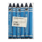 Мелки разметочные ЛОМ, восковые,110 мм, в упаковке 6 шт., синие - Фото 8