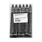 Мелки разметочные ЛОМ, восковые,110 мм, в упаковке 6 шт., черные - Фото 8