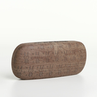 Футляр для очков на хлопушке «Выбражулька», с рисунком, размер 16×6×3.5 см, коричневый - Фото 1