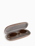 Футляр для очков на хлопушке «Выбражулька», с рисунком, размер 16×6×3.5 см, коричневый - Фото 2