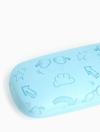 Футляр для очков на хлопушке «Выбражулька», с рисунком, размер 16×6×3.5 см, голубой - Фото 4