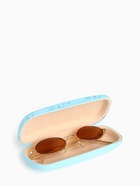 Футляр для очков на хлопушке «Выбражулька», с рисунком, размер 16×6×3.5 см, голубой - Фото 5