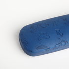 Футляр для очков на хлопушке «Выбражулька», длина 16 см, синий - Фото 3