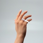 Набор для измерения размера кольца «Кольцемер-лента, лист», 11.5×0.8×0.8 см, цвет белый - Фото 11