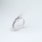 Набор для измерения размера кольца «Кольцемер-лента, лист», 11.5×0.8×0.8 см, цвет белый - Фото 10