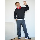 Свитшот детский Batik «Женя», рост 140 см, цвет чёрный - Фото 4