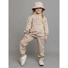 Худи детское Batik, рост 134 см, коричневое - Фото 1