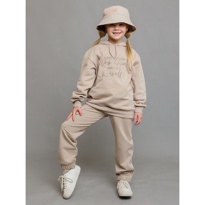 Худи детское Batik, рост 134 см, коричневое