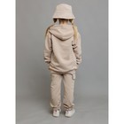 Худи детское Batik, рост 134 см, коричневое - Фото 2