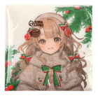 Салфетки бумажные «С Новым годом: аниме», однослойные, 24×24 см, 20 шт. - Фото 2