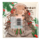 Салфетки бумажные «С Новым годом: аниме», однослойные, 24×24 см, 20 шт. - Фото 3