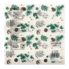 Салфетки новогодние бумажные «Веточки», двухслойные, 33×33 см, 20 шт. - Фото 3