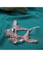 Ёлочная игрушка «Ангелы надежды » 10×14 см, сиреневый перелив - Фото 4